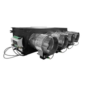 Kit Plenum Aircontrol 3 zone in pal con serrande motorizzate wifi, centralina e interfaccia