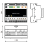 Kit Plenum Aircontrol 3 zone in pal con serrande motorizzate wifi, centralina e interfaccia