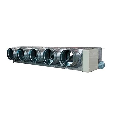 Kit Plenum Airzone Easyzone 5 zone con serrande motorizzate wifi, centralina e interfaccia
