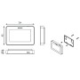 Aircontrol Kit Plenum 2 zone motorizzato cablato Wifi