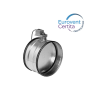 Plenum in poliuretano espanso a 4 zone con serrande motorizzate Lindab da 160 o 200 mm