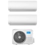 Climatizzatore Midea Xtreme Pro Wifi Dual Split 9000+12000 Btu M2OH-14HFN8-Q R-32 Inverter A++