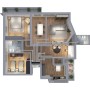 Plenum in poliuretano espanso a 8 uscite con 8 attacchi conici da 100, 127 e 150 mm