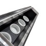 Plenum in poliuretano espanso a 8 uscite con 8 attacchi conici da 100, 127 e 150 mm
