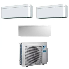 Condizionatore trial split con inverter 9000+9000+12000 Daikin Stylish Emura White WiFi R32 in A+++ 3MXM52A 
