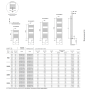 Termoarredo Cordivari Lisa 22 Bianco 500 x 1800 mm