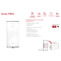 Scaldabagno elettrico Ariston 100 litri con accumulo Velis PRO