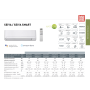 Climatizzatore Toshiba Seiya Smart Wifi trial split 13000+13000+13000 10+13+13 Btu RAS-3M26G3AVG-E inverter R32 A+++