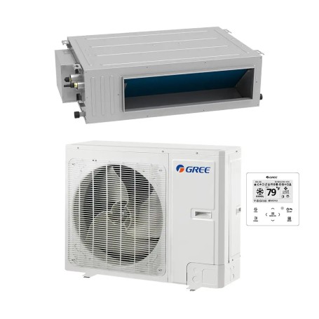 Climatizzatore canalizzato Gree da 60000 btu inverter con R32 in A++ Wifi GUD160PHS1/A-S Trifase
