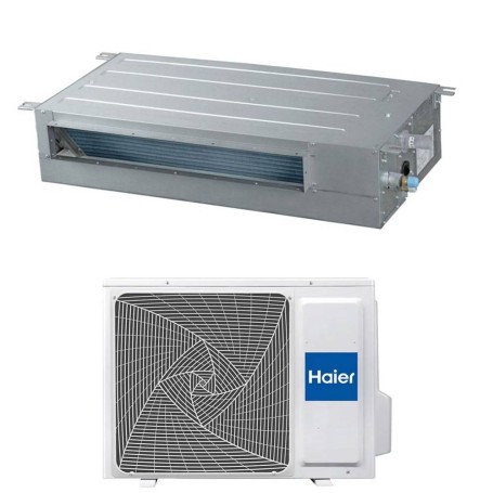 Climatizzatore Canalizzato Media Prevalenza Haier 48000 Btu inverter R32 A+ Wifi  AD140S2SM9FA(H)