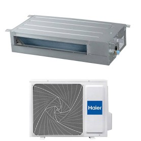 Climatizzatore Canalizzato Media Prevalenza Haier 48000 Btu Trifase inverter R32 A+ Wifi  AD140S2SM9FA(H)
