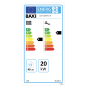 Caldaia a condensazione Baxi Luna Compact 32 KW ErP a metano o gpl