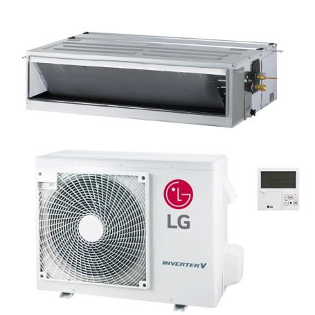 Climatizzatore canalizzabile Lg media prevalenza High Inverter 18000 btu UM18FH.N10 A++ R32 Wi-fi optional