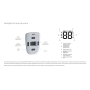 Scaldabagno scaldino a gas Baxi Acquaprojet 11 Fi GL +NH Blue a camera stagna Low Nox ErP Gpl