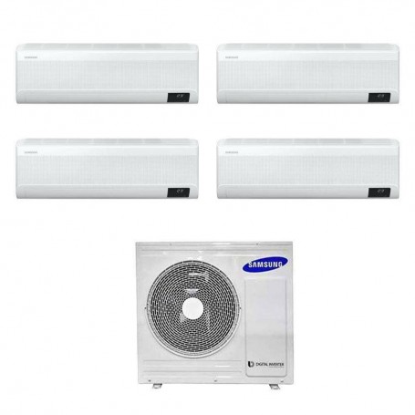 Climatizzatore Samsung WindFree Avant wifi quadri split 7000+7000+7000+12000 btu inverter A++ in R32 AJ080TXJ4KG