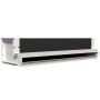 Plenum feritoia a scomparsa Aircontrol versione cartongesso profilo bianco 1 feritoia L. 800x30 mm