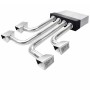 Kit Completo Plenum Coibentato a 4 Zone Per Condizionatore Canalizzato 