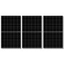 Modulo fotovoltaico Sunerg X-HALF CUT N-TYPE serie TOPCon da 510watt 3 Pannelli bifacciale vetro-vetro 