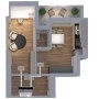 Kit Plenum canalizzato in poliuretano espanso a 2 zone completo di plenum bocchetta con griglia in Pvc