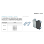 Recuperatore di calore entalpico canalizzato VMC Mitsubishi Lossnay LGH-25RVX3-E