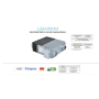 Recuperatore di calore entalpico canalizzato VMC Mitsubishi Lossnay LGH-35RVX3-E