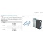 Recuperatore di calore entalpico canalizzato VMC Mitsubishi Lossnay LGH-65RVX3-E