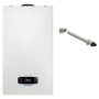 Sistema Ibrido Beretta con caldaia a condensazione Mynute Evo X 25 c da 25 kW e pompa di calore Hydro Unit M da 12 kW A+++ R32 