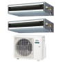 Climatizzatore canalizzabile Fujitsu KL dual split 9000+9000 btu Inverter A++ R32 AOEG14KBCA2