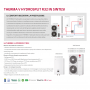 Pompa di calore LG Therma V Split Hydrosplit R-32 da 14 Kw