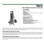 Dab Pompa Elettropompa Sommergibile FEKA Vs 750 A HP 0,95 kW 0,7 60219348H 