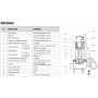 Dab Pompa Elettropompa Sommergibile FEKA Vs 750 A HP 0,95 kW 0,7 60219348H 
