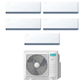 Climatizzatore Hisense UNI HB Wifi Penta Split 9000+9000+9000+9000+12000 btu Inverter 5AMW105U4RQC A++ R32