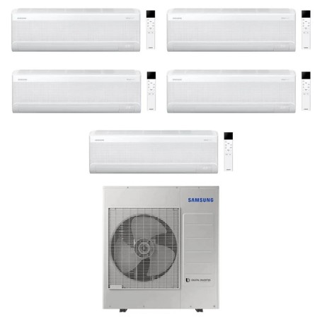 Climatizzatore Samsung WindFree Avant S2 wifi penta split 7000+9000+9000+12000+24000 btu inverter A++ R32 AJ100TXJ5KG