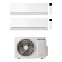 Climatizzatore Samsung WindFree Première Essential White wifi dual split 7000 + 7000 btu inverter A+++ in R32 AJ040TXJ2KG