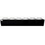 Plenum in poliuretano espanso a 6 uscite con 6 attacchi da 100, 127 e 150 mm 