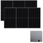 Impianto Kit fotovoltaico Midea con Inverter Ibrido da 6 kw e 6 Pannelli fotovoltaici Sunerg da 510w