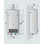 Scaldabagno a Camera Aperta Ariston Akros R X 1120 da 11 Lt Metano 4332009