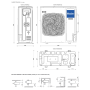 Pompa di calore idronica inverter Haier Super Acqua monoblocco da 11 Kw aria-acqua R32 A++
