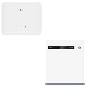 Kit Fotovoltaico da 3,6 kW Composto da Inverter Ibrido Goodwe GW3600-ES-20 3,6 KW e Pacco Batteria GWLYNX-U5.0-30 da 5kWh 