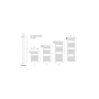 Termoarredo Ercos Tekno Elettrico Bianco 500 x 770 mm