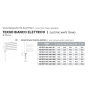 Termoarredo Ercos Tekno Elettrico Bianco 500 x 770 mm