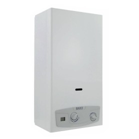 Scaldabagno a gas Baxi Acquaprojet 11i Blue a camera aperta Low Nox ErP Gpl