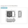 Climatizzatore Astra Baxi da 12000 btu con inverter in R32 A++