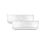 Climatizzatore Ecowall Argo WiFi dual split da 9000+12000 btu con inverter in R32 A++ 15