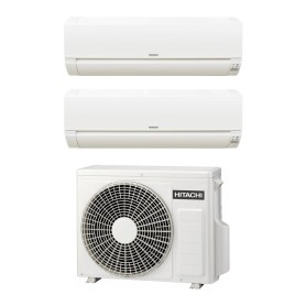 Climatizzatore Hitachi Dodai FrostWash dual split da 9000+12000 btu inverter in R32 RAM-40NE2F in A++