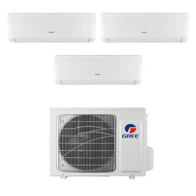 Condizionatore Trial split con inverter 9000+9000+9000 Gree Bora Plus GWHD(21)NK6OO R-32 in A++
