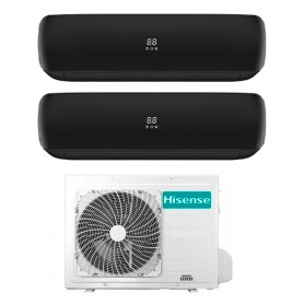 Climatizzatore Inverter Hisense Apple Pie PRO Black edition Wi-fi Dual Split 12000+12000 Btu 2AMW52U4RXC R-32 A++