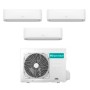 Climatizzatore Inverter Hisense Hi Comfort Wi-fi Trial Split 9000+12000+18000 Btu 4AMW81U4RJC R-32 A++