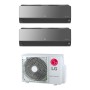 Climatizzatore LG Artcool Uv nano wifi dual split 12000+12000 btu inverter con R32 MU2R17 in A+++